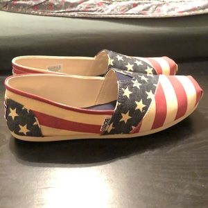 American flag Skechers bobs Americana 8.5